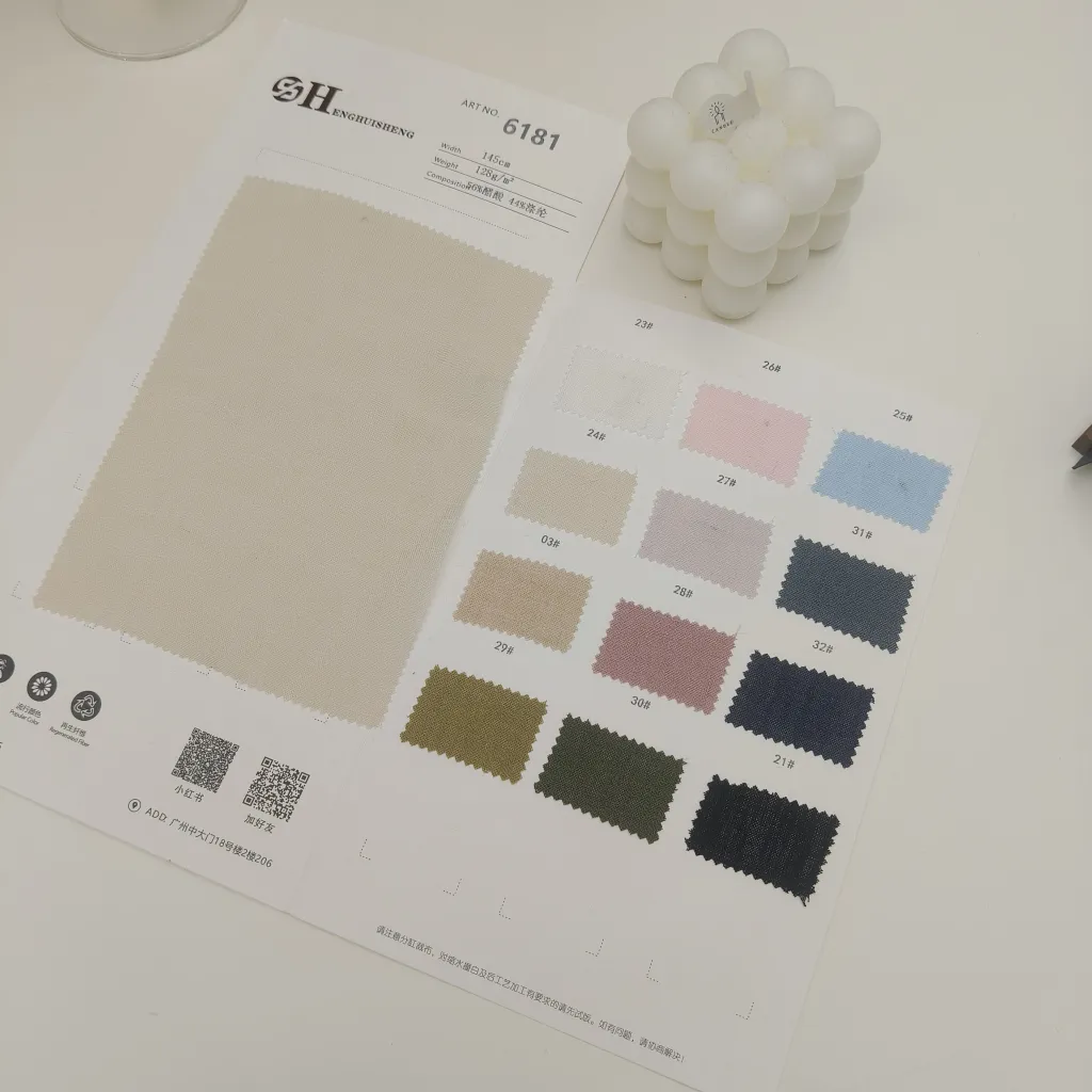 Color Options – Acetate Polyester Woven Fabric for Women Shirts & Blouses, Spring Summer Popular Style
